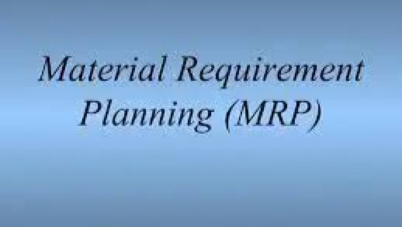 MRP Planning and Execution in ERP Training Course