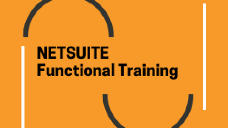 NetSuite Suite Analytics Training Course