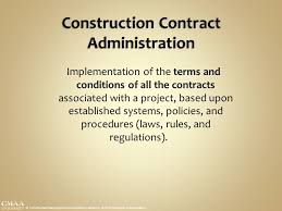 Training Course on Construction Contract Administration and Law
