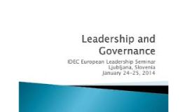 ICT for Public Participation, Leadership and Governance Training Course